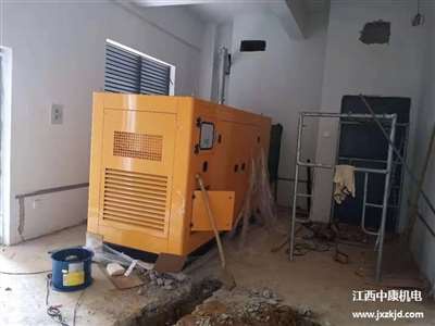 靜音箱柴油發(fā)電機組 安裝