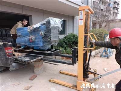 濰柴發(fā)電機組 豐城交貨