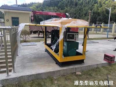 濰柴柴油發(fā)電機組 供貨